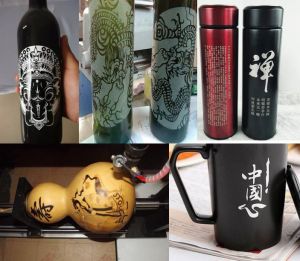 阳江酒瓶葫芦工艺品激光雕刻机